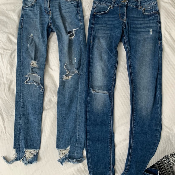 2020 season Zara jeans size 4 $20 each
